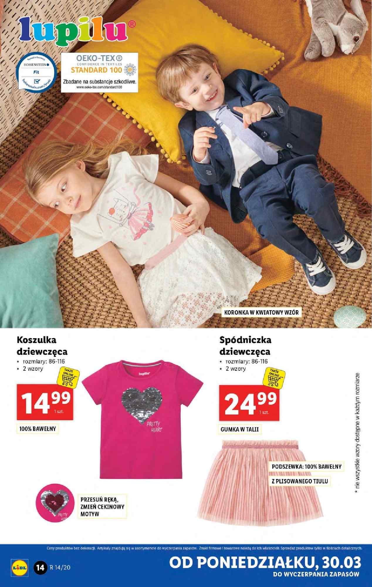 Gazetka promocyjna Lidl do 05/04/2020 str.14