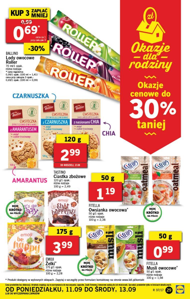 Gazetka promocyjna Lidl do 13/09/2017 str.29