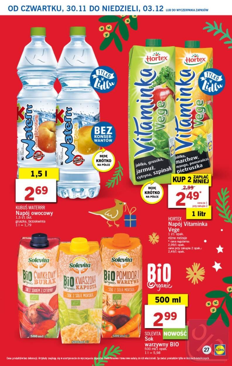 Gazetka promocyjna Lidl do 03/12/2017 str.27