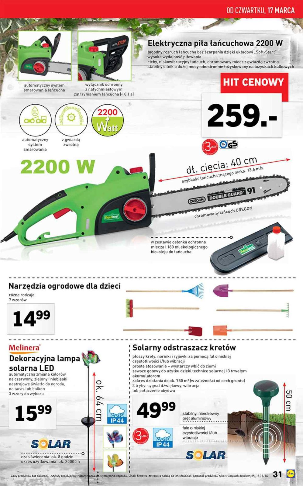 Gazetka promocyjna Lidl do 20/03/2016 str.31