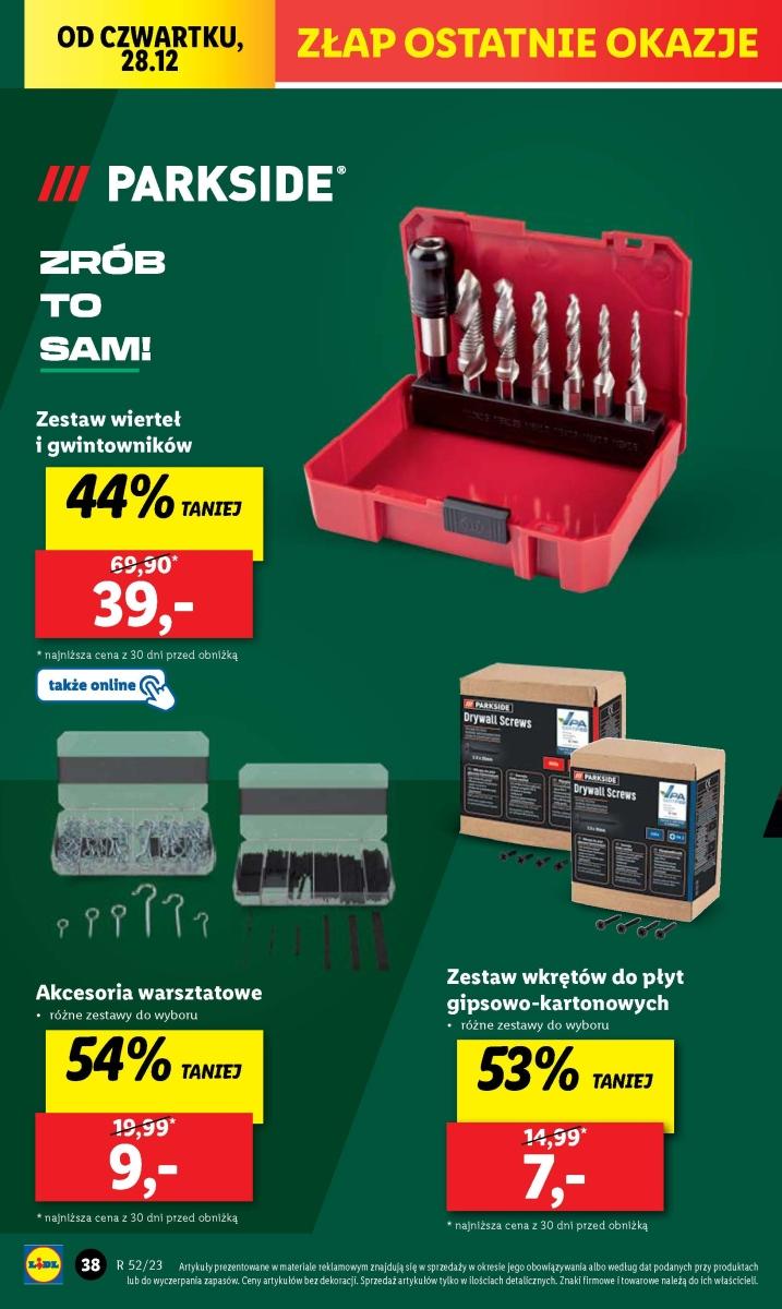 Gazetka promocyjna Lidl do 30/12/2023 str.40