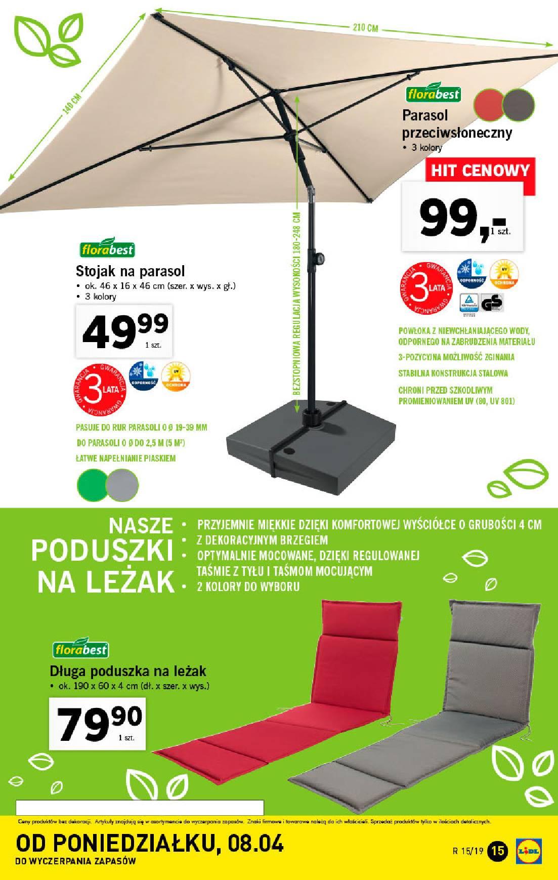 Gazetka promocyjna Lidl do 14/04/2019 str.15