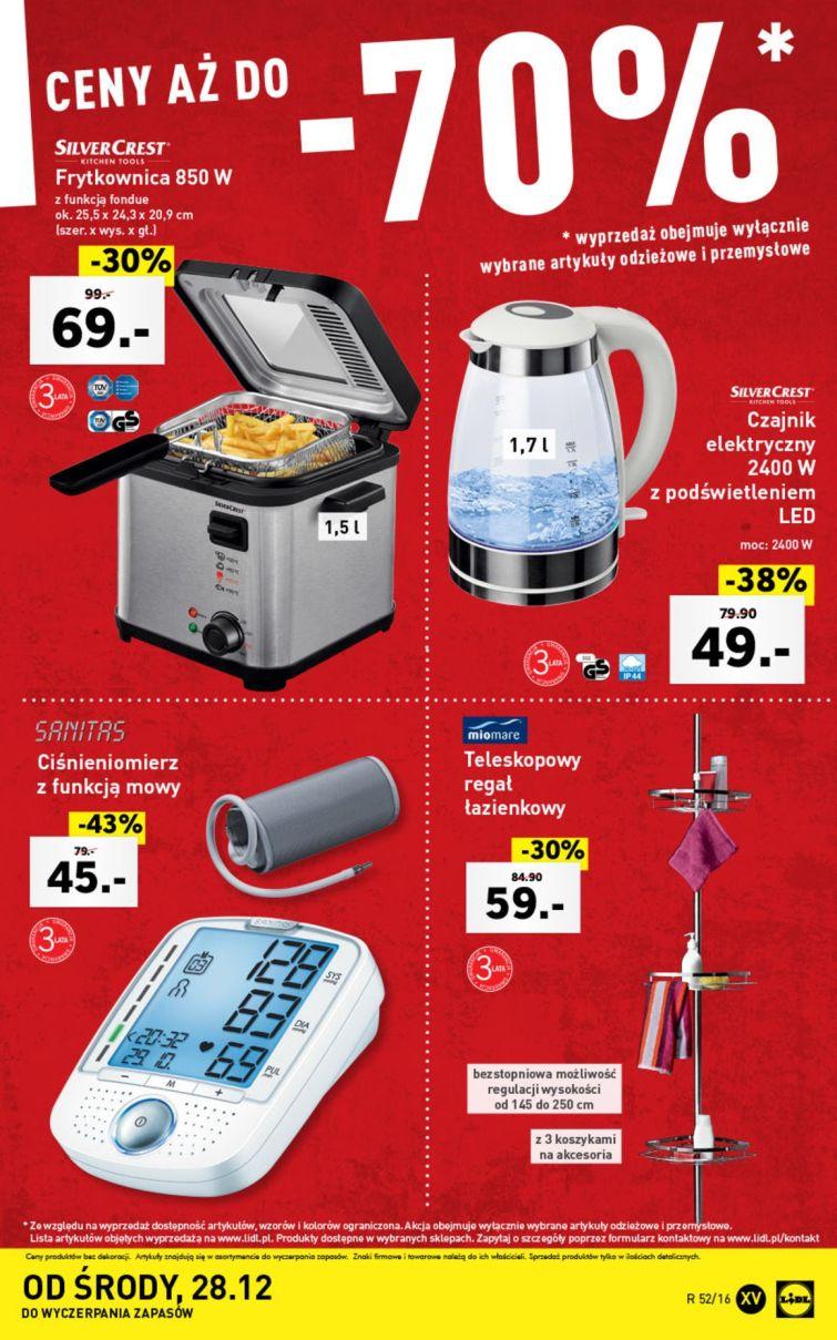 Gazetka promocyjna Lidl do 31/12/2016 str.36