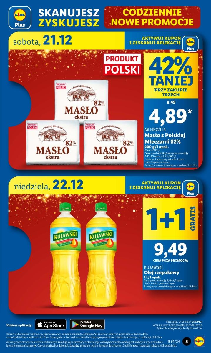 Gazetka promocyjna Lidl do 22/12/2024 str.5