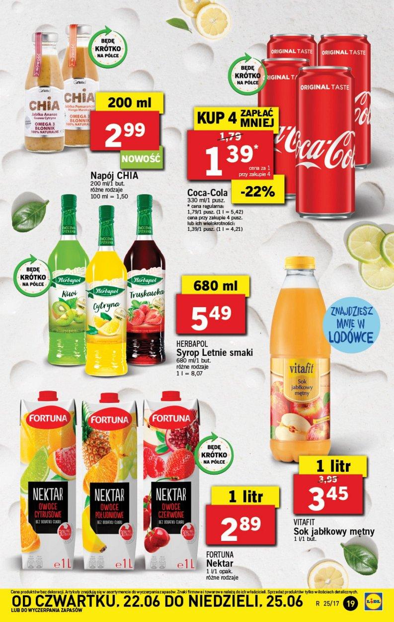 Gazetka promocyjna Lidl do 25/06/2017 str.19