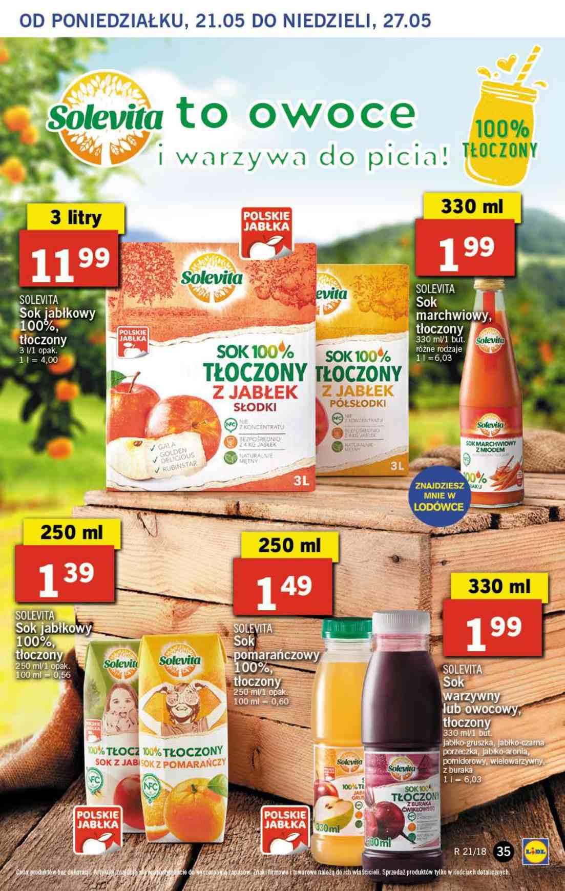 Gazetka promocyjna Lidl do 23/05/2018 str.35