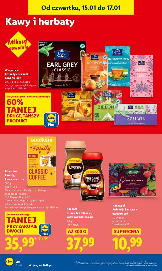 Gazetka promocyjna Lidl do 17/01/2026 str.48