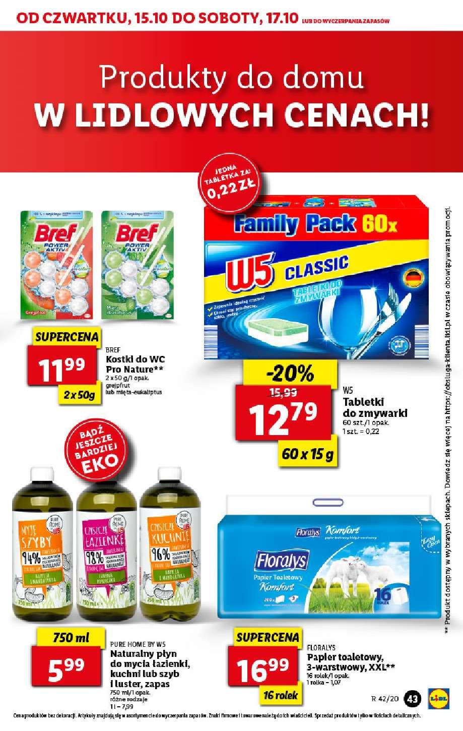 Gazetka promocyjna Lidl do 17/10/2020 str.43