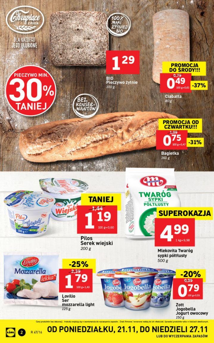 Gazetka promocyjna Lidl do 27/11/2016 str.2