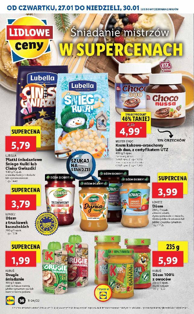 Gazetka promocyjna Lidl do 30/01/2022 str.36