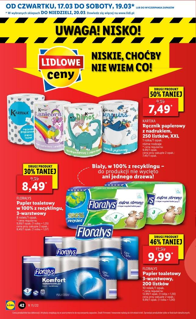 Gazetka promocyjna Lidl do 19/03/2022 str.42