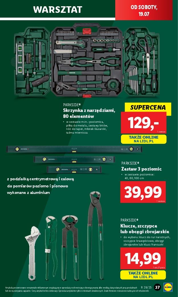 Gazetka promocyjna Lidl do 19/07/2025 str.47