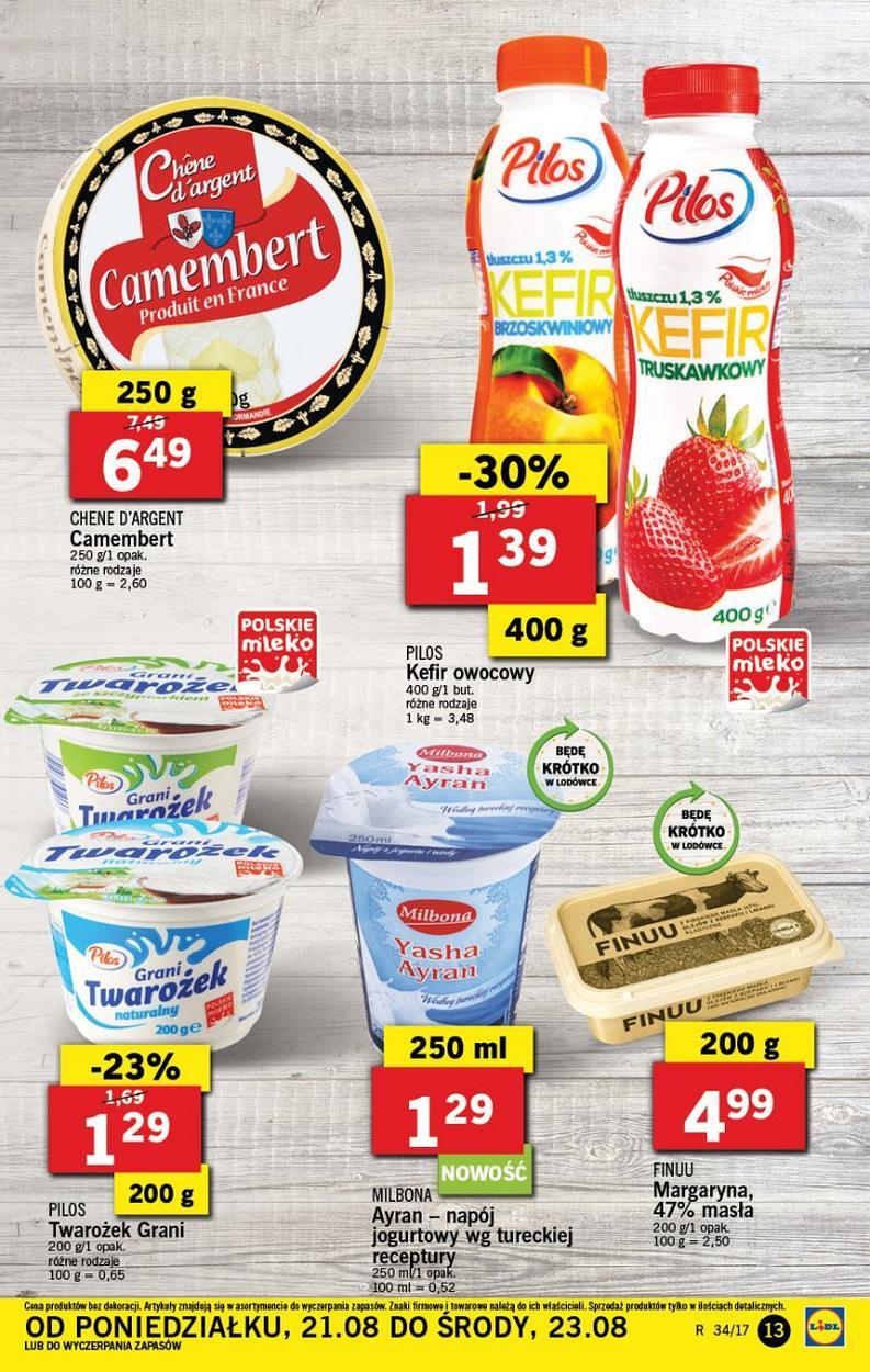 Gazetka promocyjna Lidl do 23/08/2017 str.13