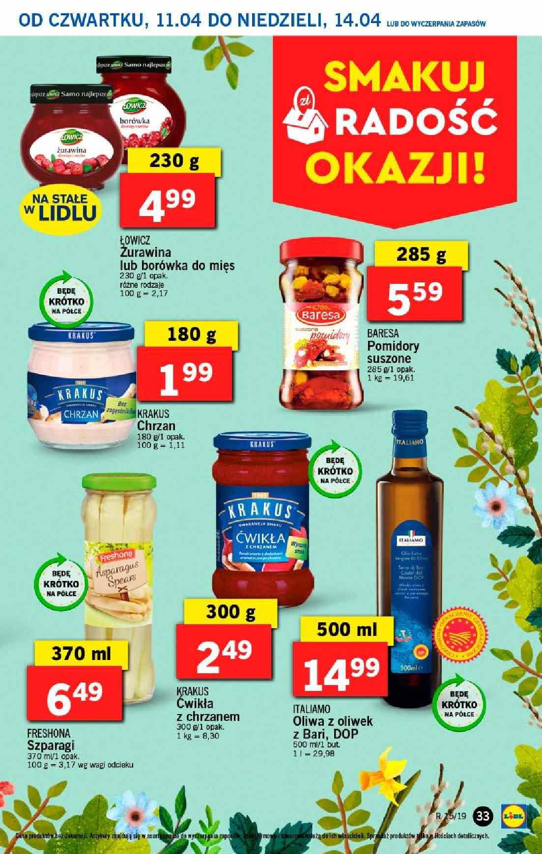 Gazetka promocyjna Lidl do 14/04/2019 str.33