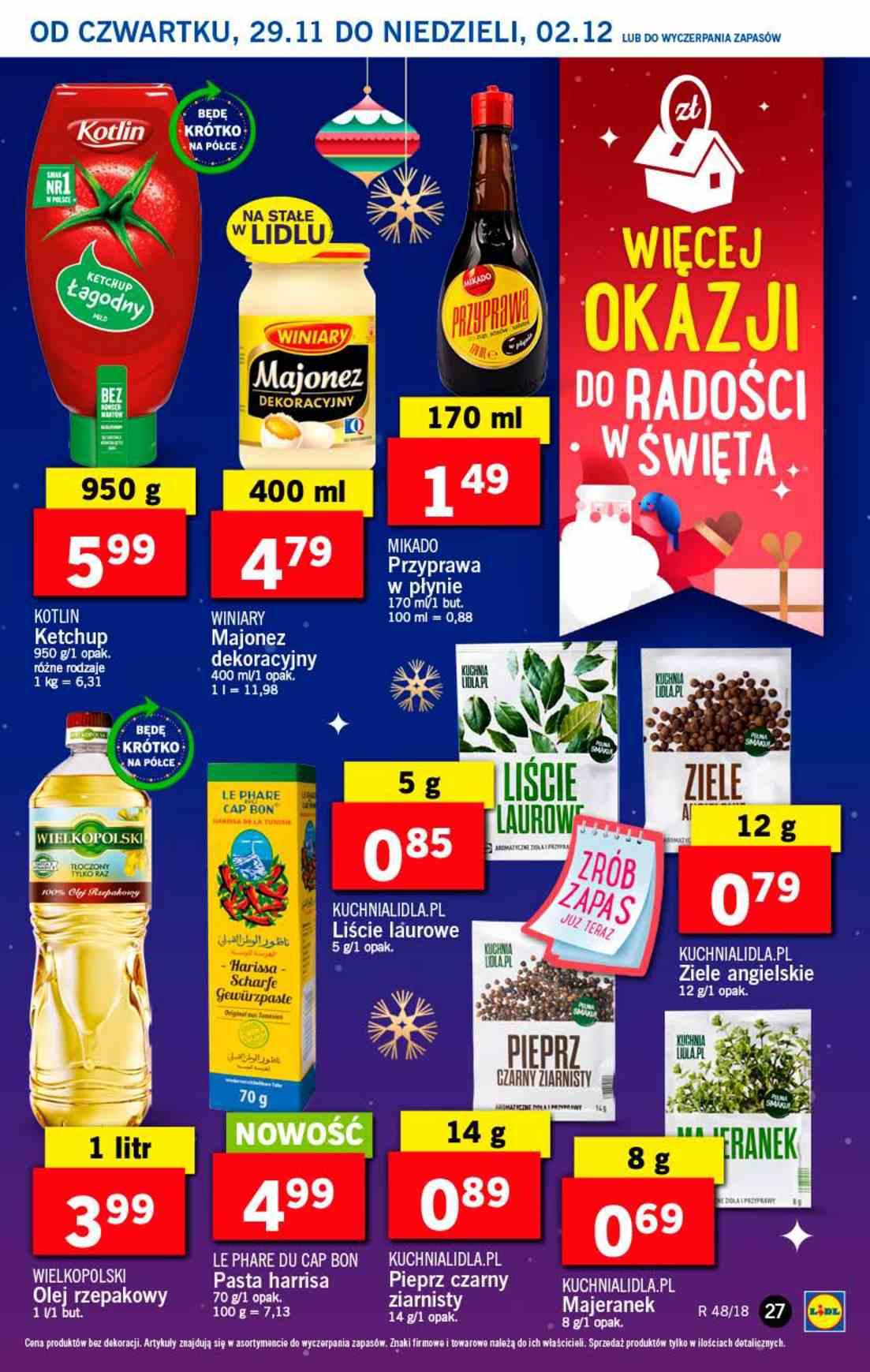 Gazetka promocyjna Lidl do 02/12/2018 str.27