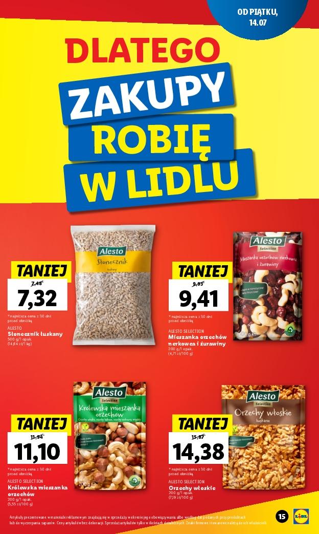 Gazetka promocyjna Lidl do 14/07/2023 str.15