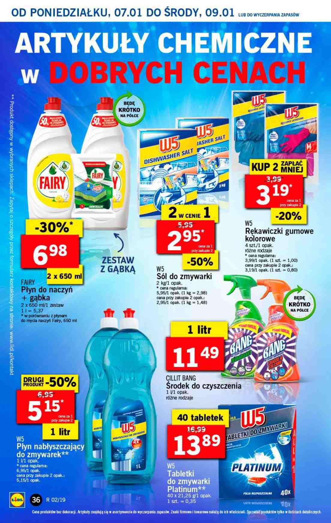 Gazetka promocyjna Lidl do 09/01/2019 str.36