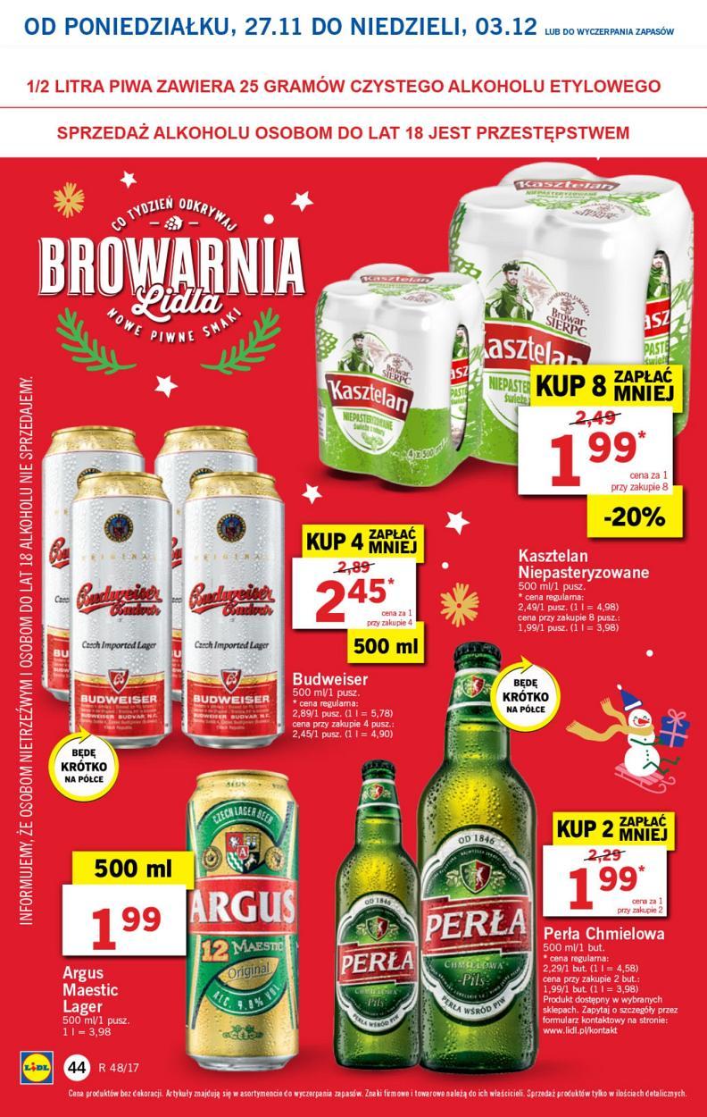 Gazetka promocyjna Lidl do 29/11/2017 str.44