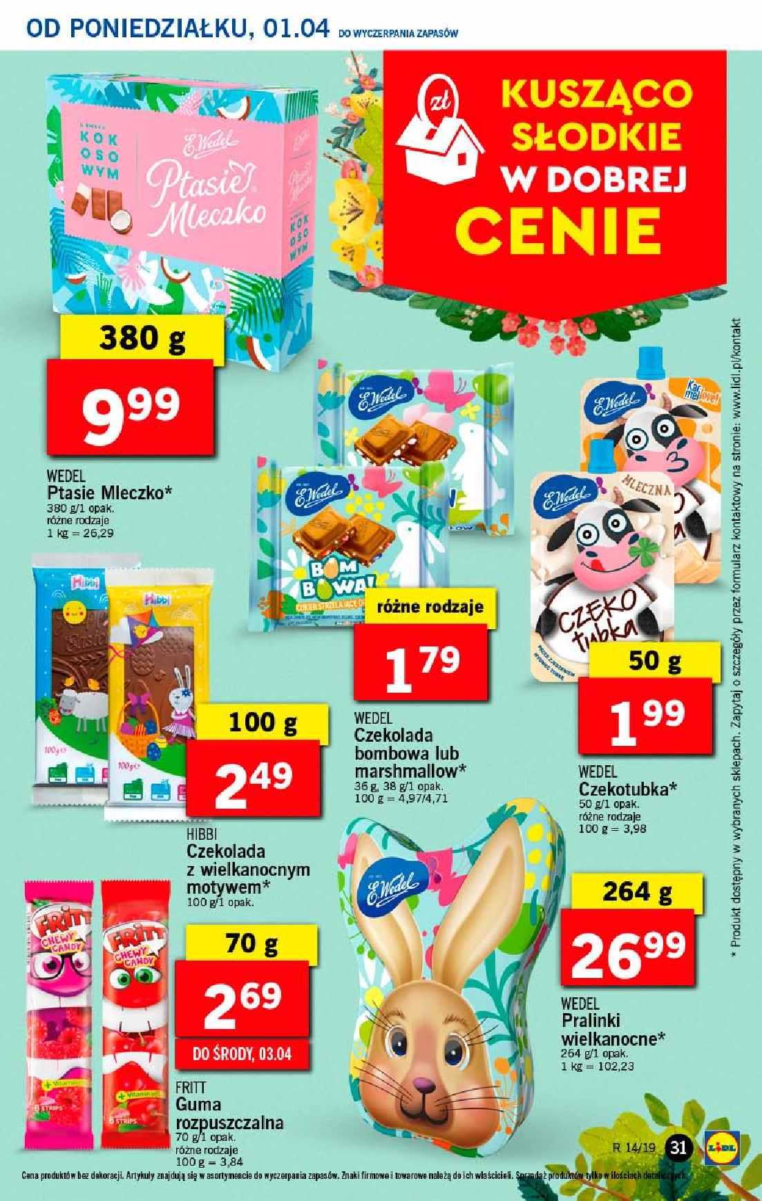 Gazetka promocyjna Lidl do 03/04/2019 str.31