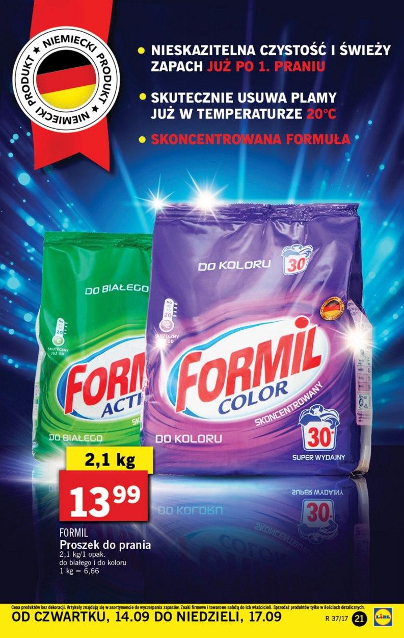 Gazetka promocyjna Lidl do 17/09/2017 str.21