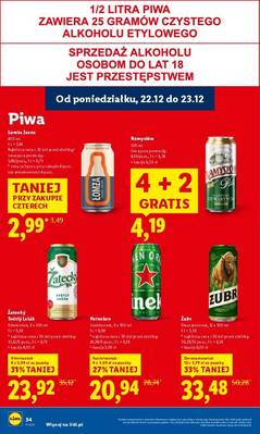 Lidl od poniedziałku