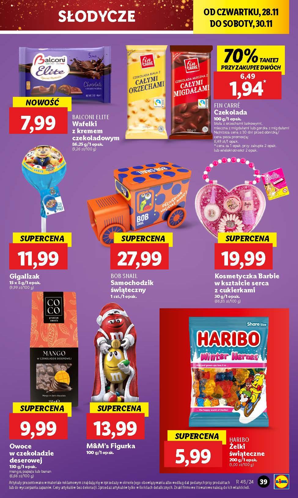 Gazetka promocyjna Lidl do 30/11/2024 str.39