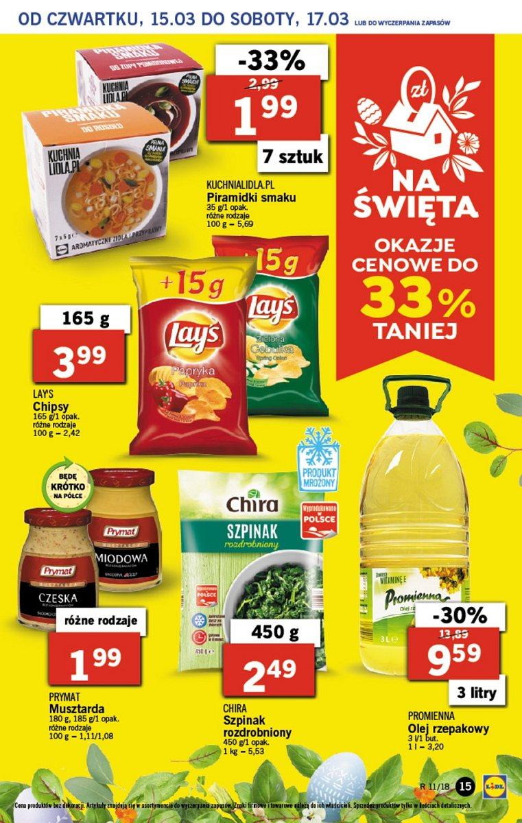 Gazetka promocyjna Lidl do 17/03/2018 str.15