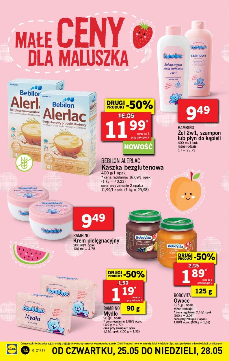 Gazetka promocyjna Lidl do 28/05/2017 str.14