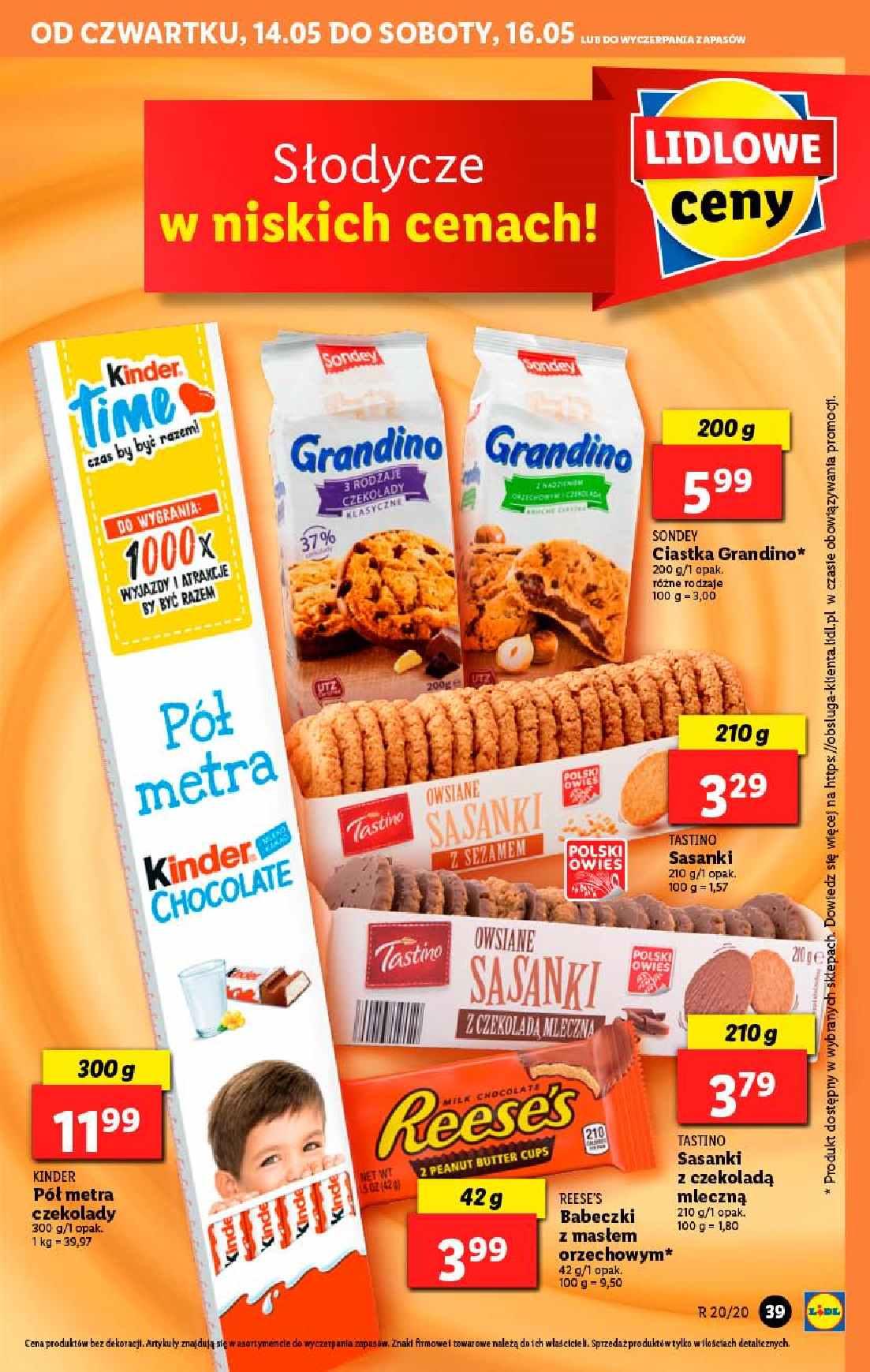 Gazetka promocyjna Lidl do 16/05/2020 str.39