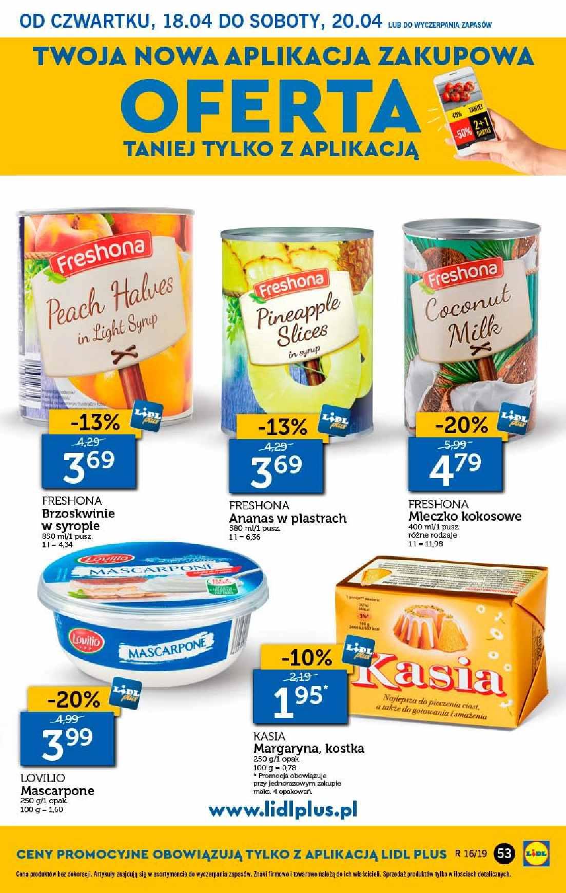 Gazetka promocyjna Lidl do 20/04/2019 str.53