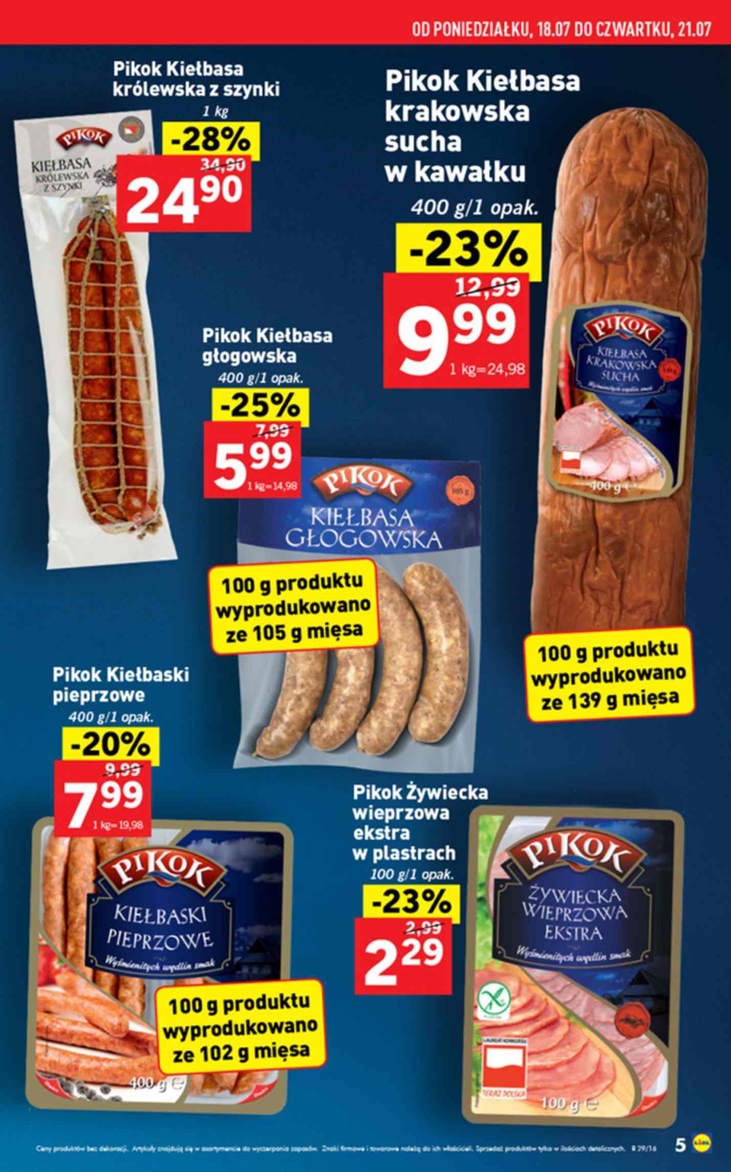 Gazetka promocyjna Lidl do 24/07/2016 str.5