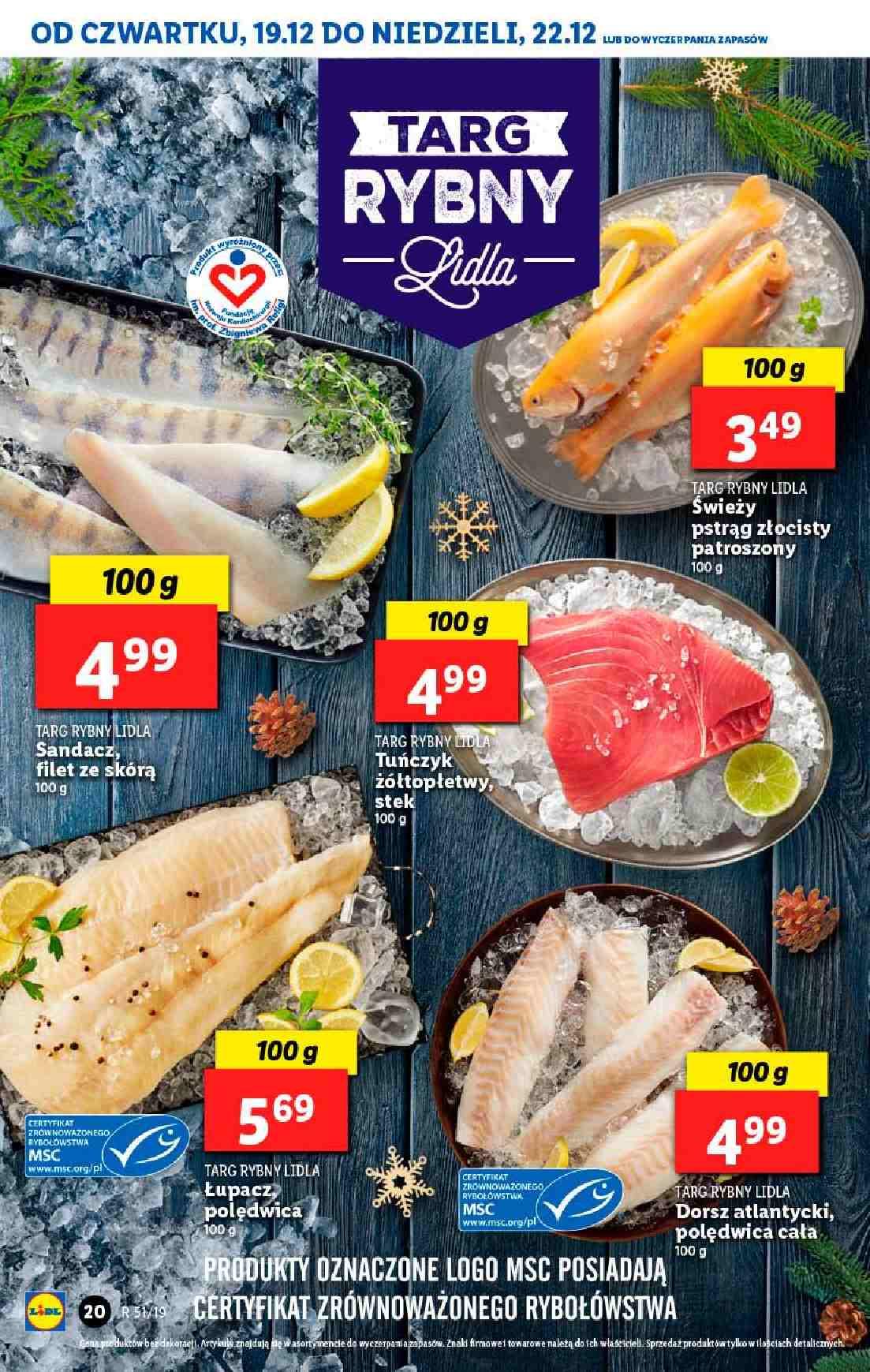 Gazetka promocyjna Lidl do 22/12/2019 str.20