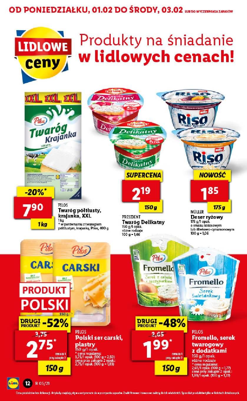 Gazetka promocyjna Lidl do 03/02/2021 str.12