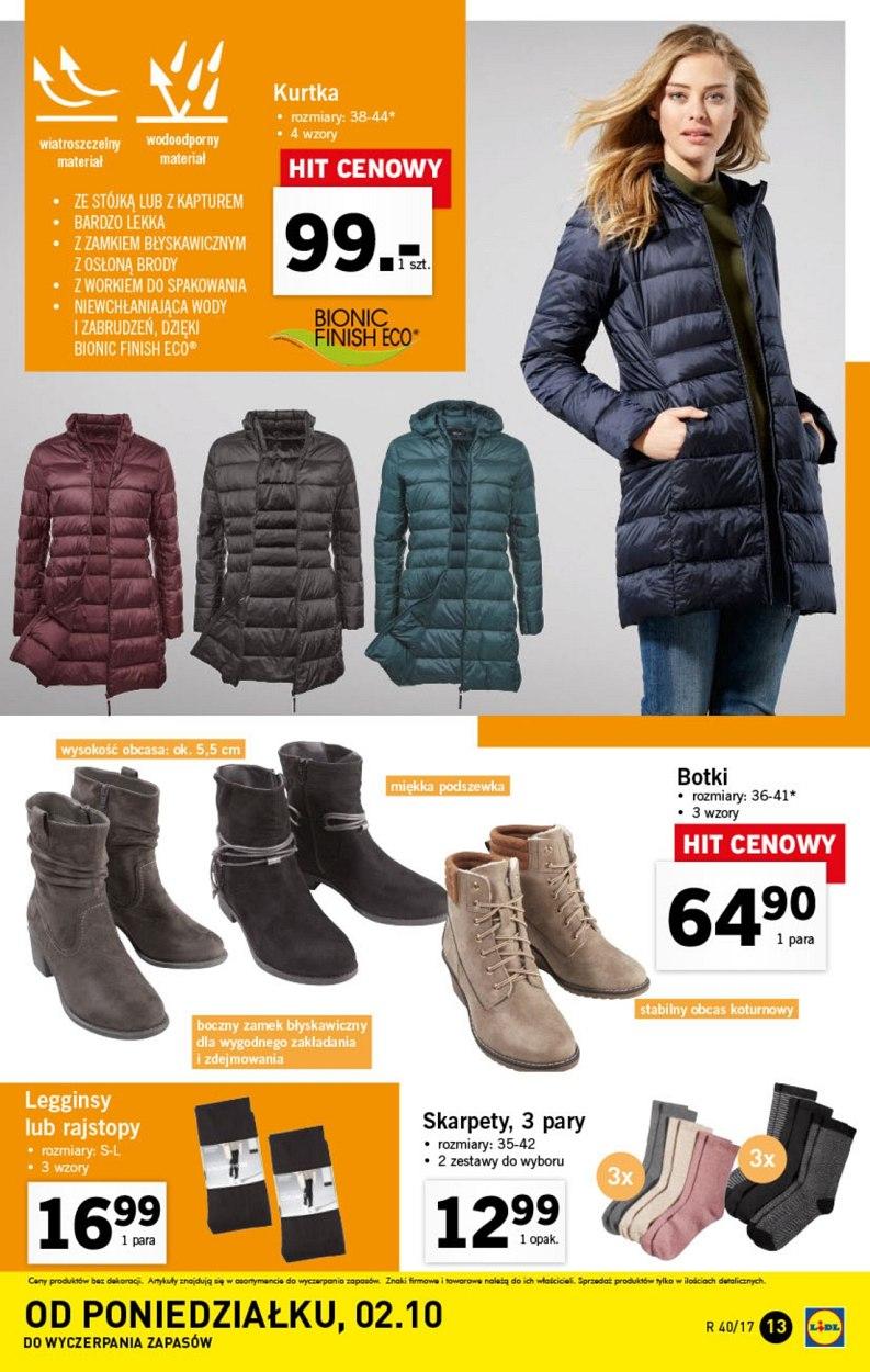 Gazetka promocyjna Lidl do 08/10/2017 str.13