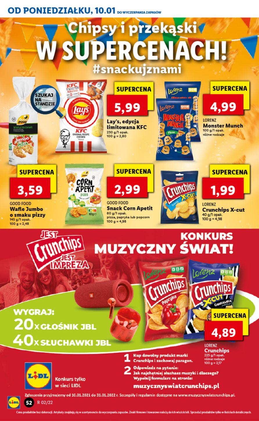 Gazetka promocyjna Lidl do 12/01/2022 str.52