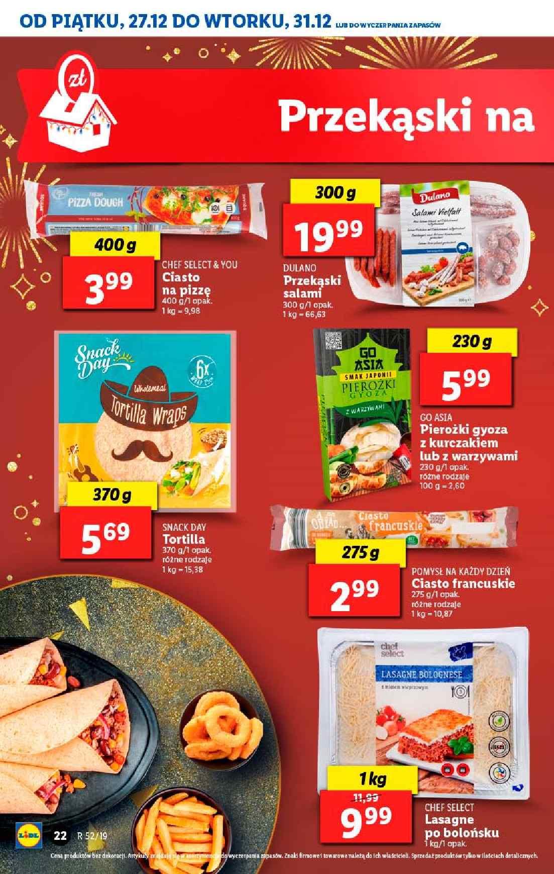 Gazetka promocyjna Lidl do 31/12/2019 str.22