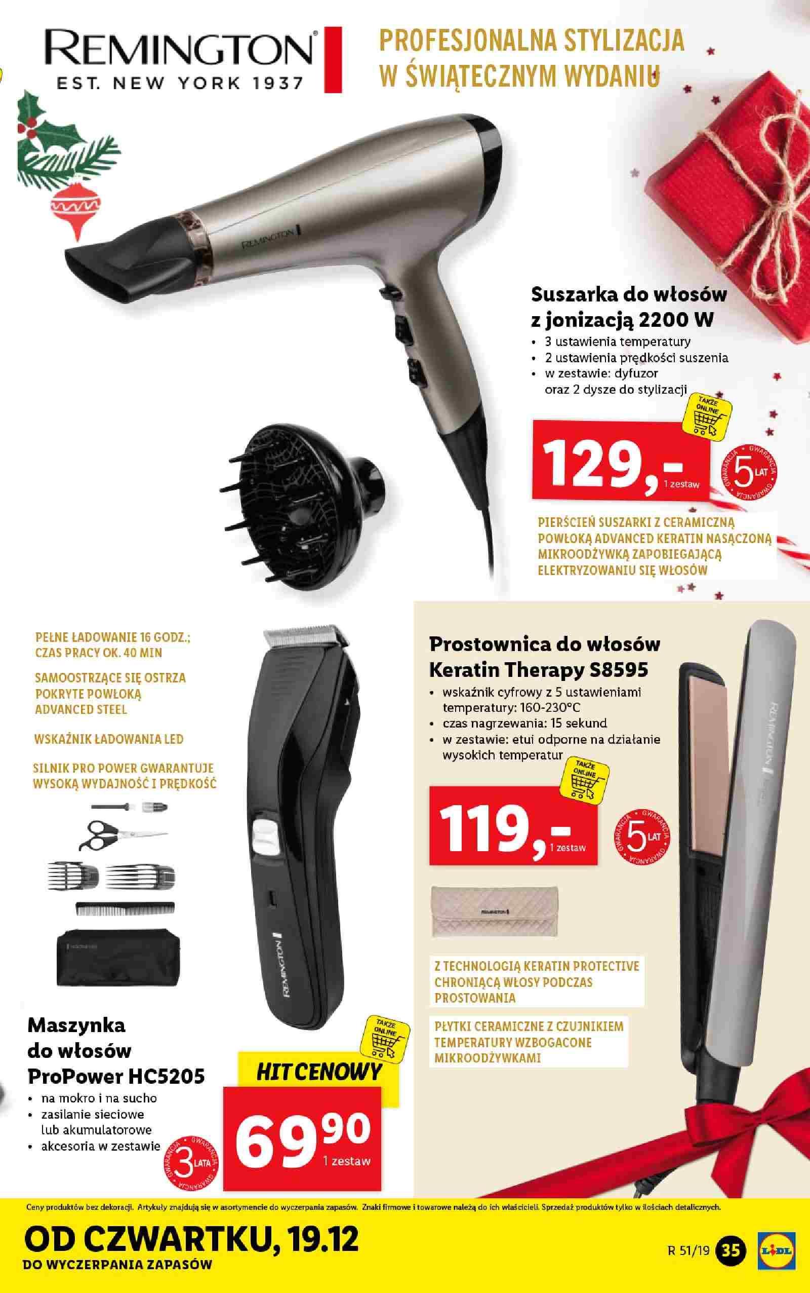 Gazetka promocyjna Lidl do 22/12/2019 str.35