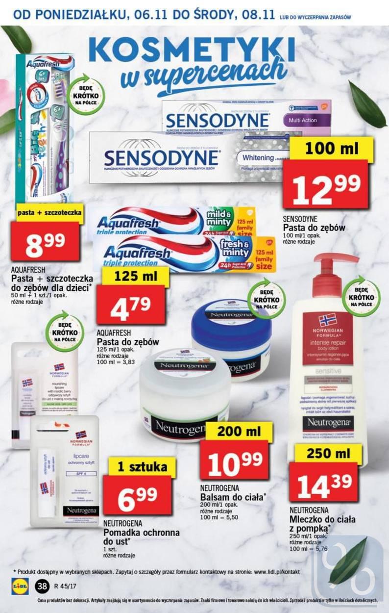 Gazetka promocyjna Lidl do 08/11/2017 str.38