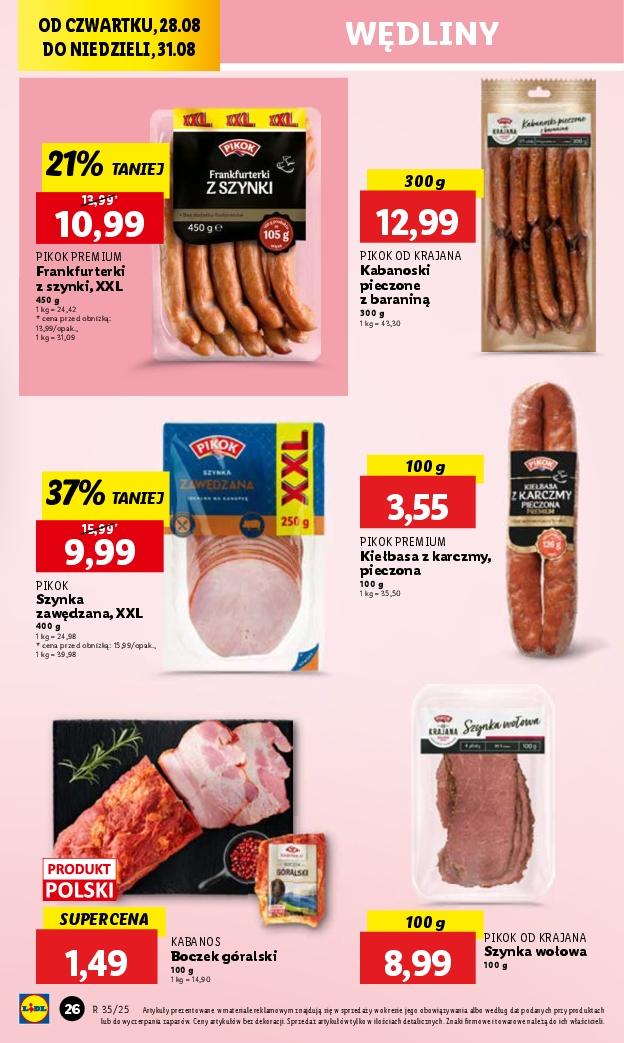Gazetka promocyjna Lidl do 31/08/2025 str.28
