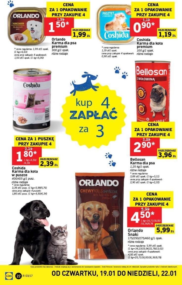 Gazetka promocyjna Lidl do 22/01/2017 str.22