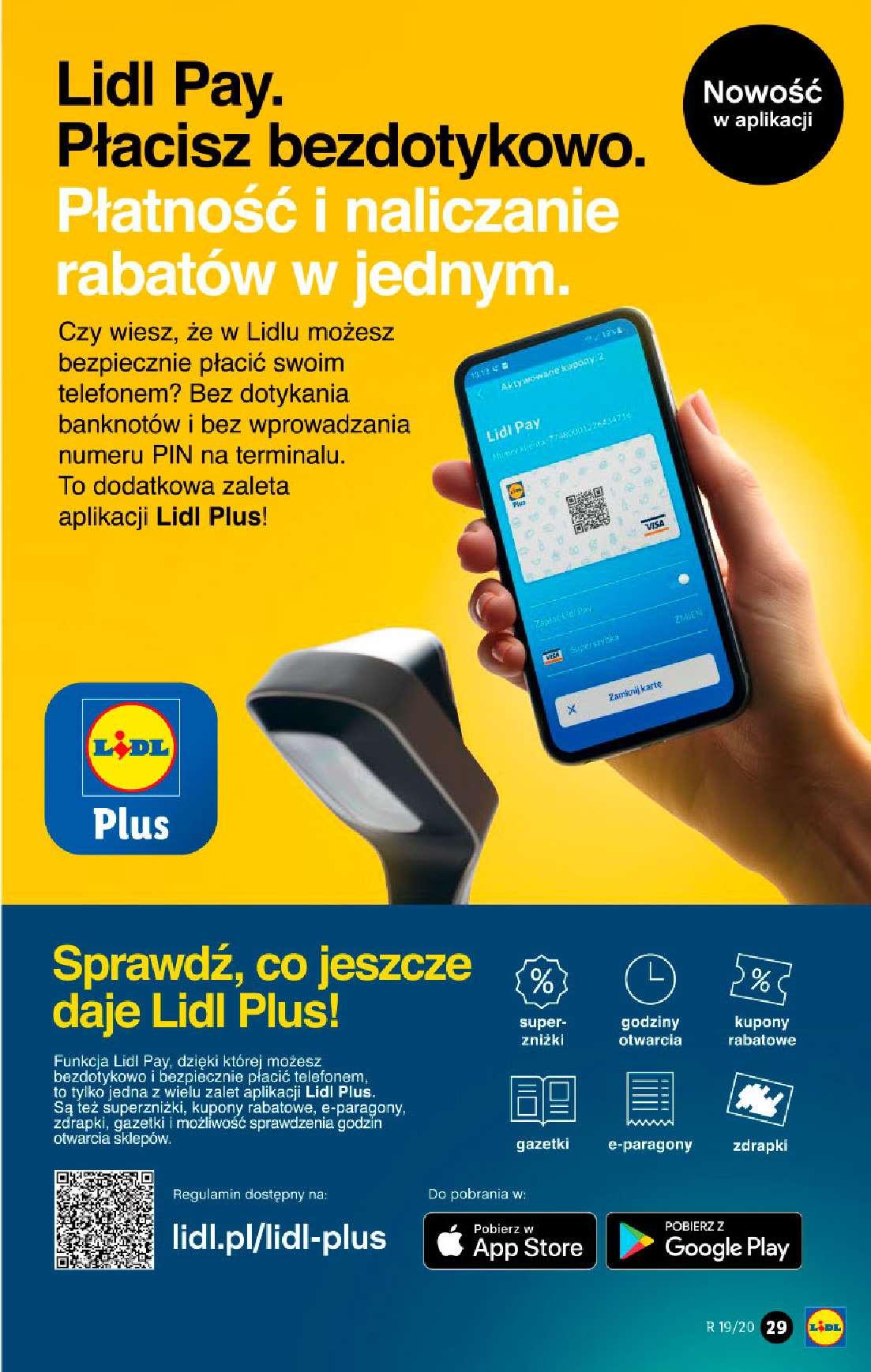 Gazetka promocyjna Lidl do 09/05/2020 str.29