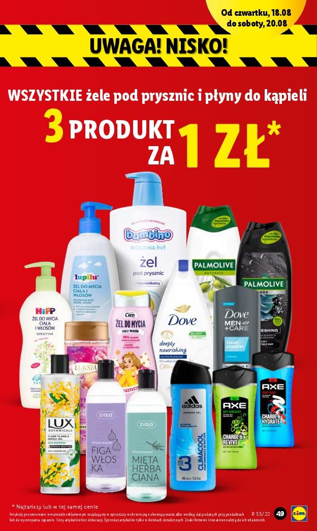 Gazetka promocyjna Lidl do 20/08/2022 str.49