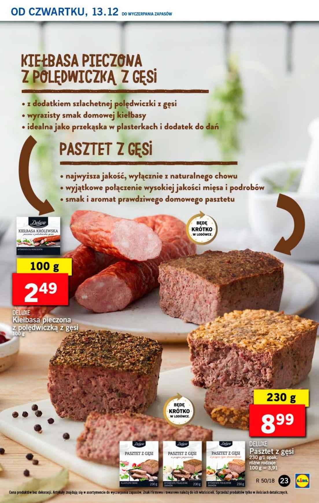 Gazetka promocyjna Lidl do 16/12/2018 str.23