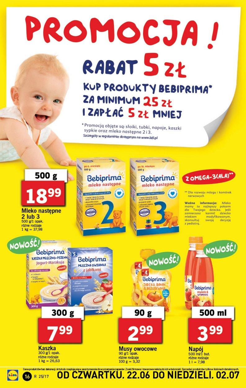 Gazetka promocyjna Lidl do 25/06/2017 str.16