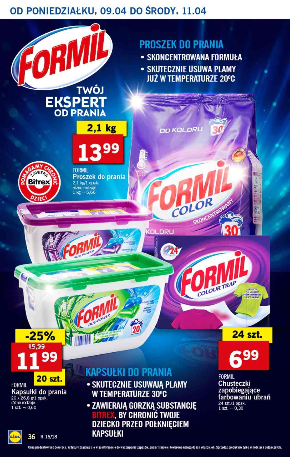 Gazetka promocyjna Lidl do 11/04/2018 str.36