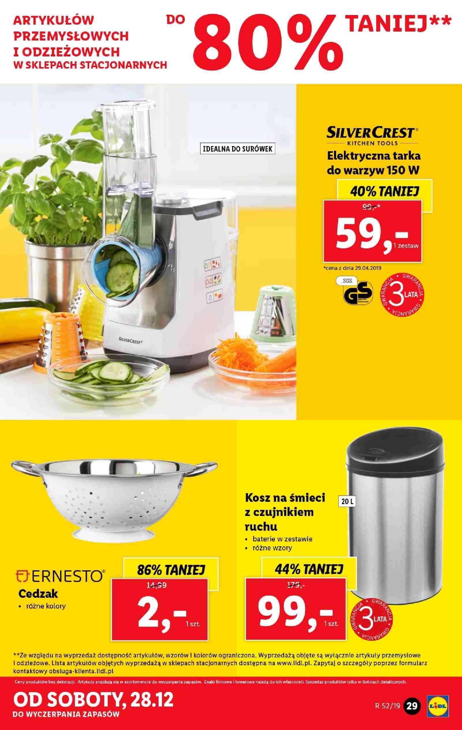 Gazetka promocyjna Lidl do 29/12/2019 str.29