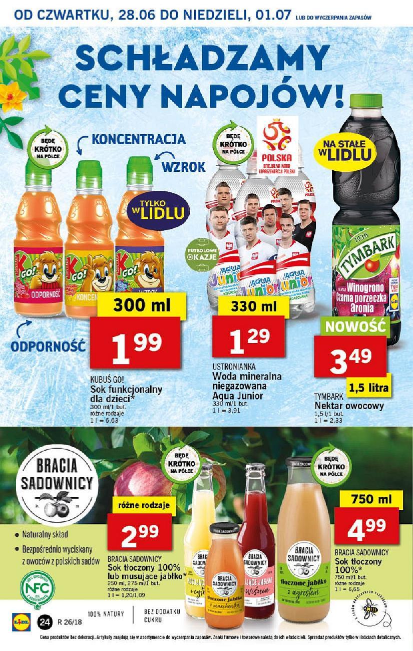 Gazetka promocyjna Lidl do 01/07/2018 str.24