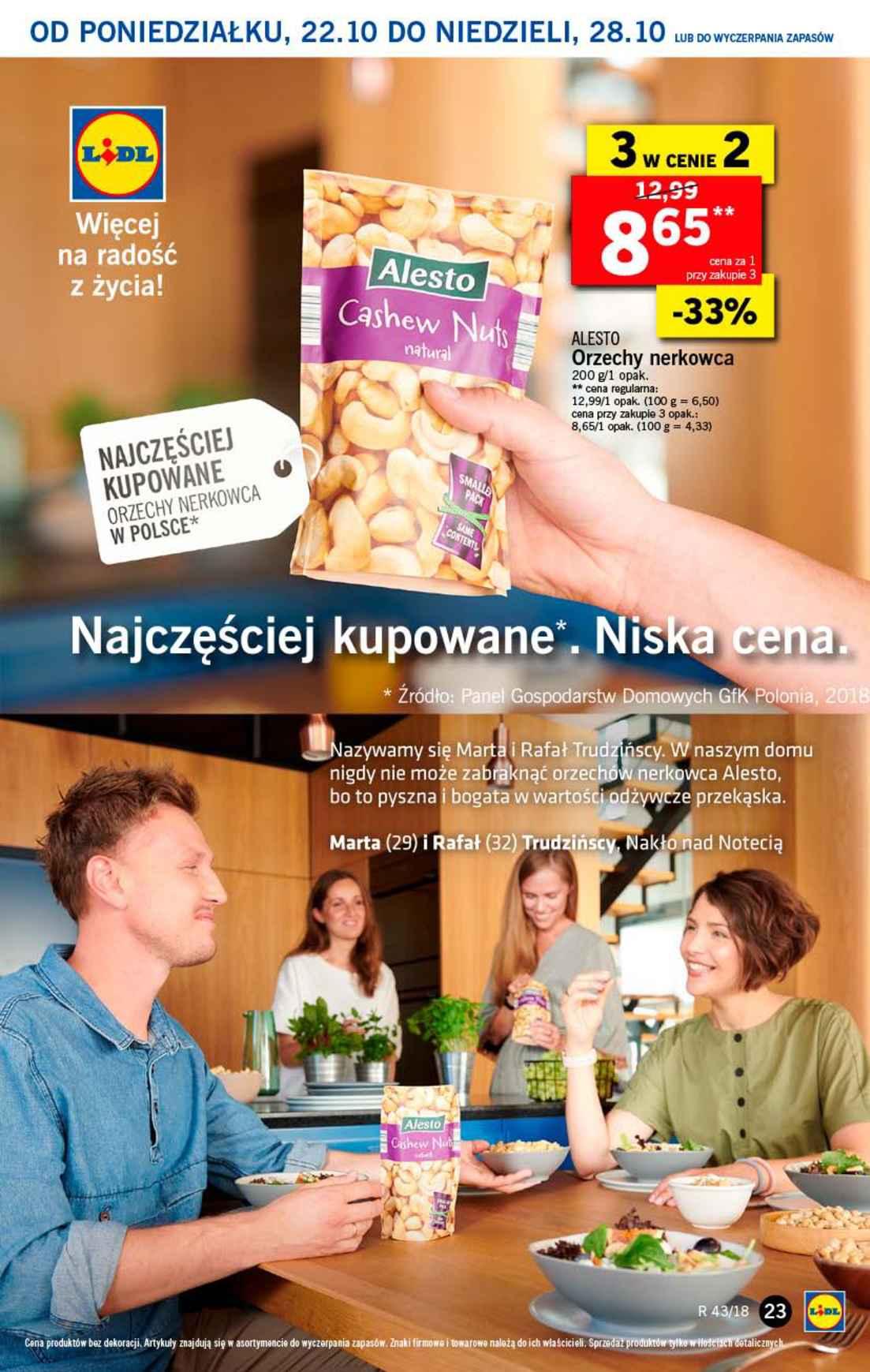 Gazetka promocyjna Lidl do 24/10/2018 str.23