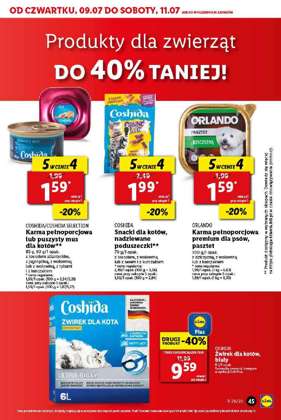 Gazetka promocyjna Lidl do 11/07/2020 str.45