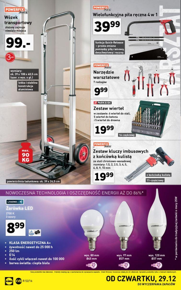 Gazetka promocyjna Lidl do 31/12/2016 str.39